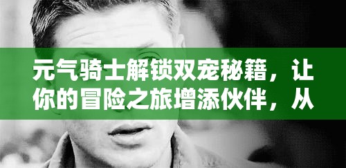 元气骑士解锁双宠秘籍，让你的冒险之旅增添伙伴，从此不再孤单前行！