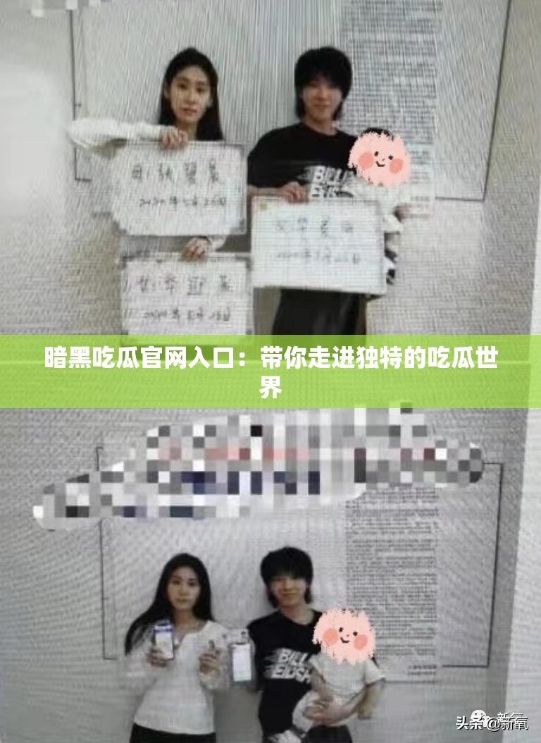 暗黑吃瓜官网入口：带你走进独特的吃瓜世界