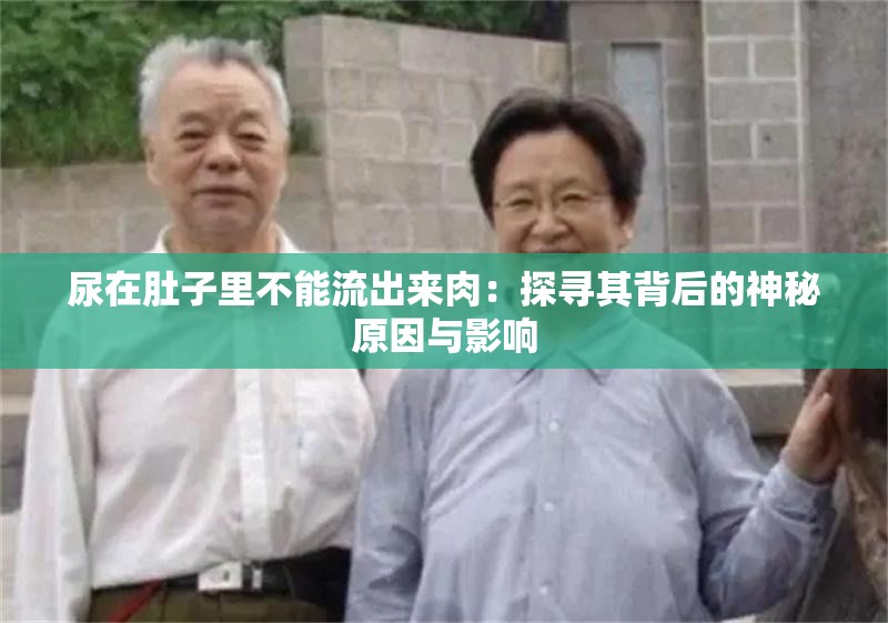 尿在肚子里不能流出来肉：探寻其背后的神秘原因与影响
