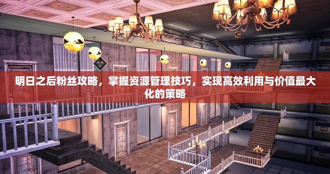 明日之后粉丝攻略，掌握资源管理技巧，实现高效利用与价值最大化的策略