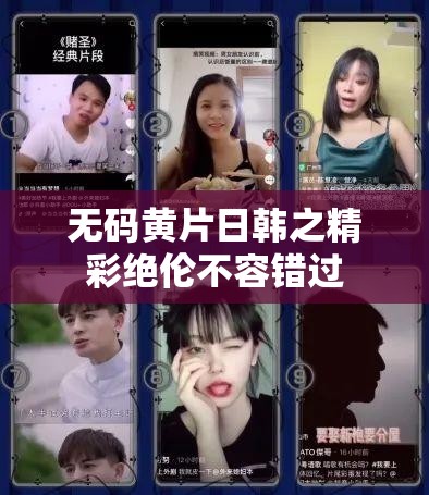 无码黄片日韩之精彩绝伦不容错过