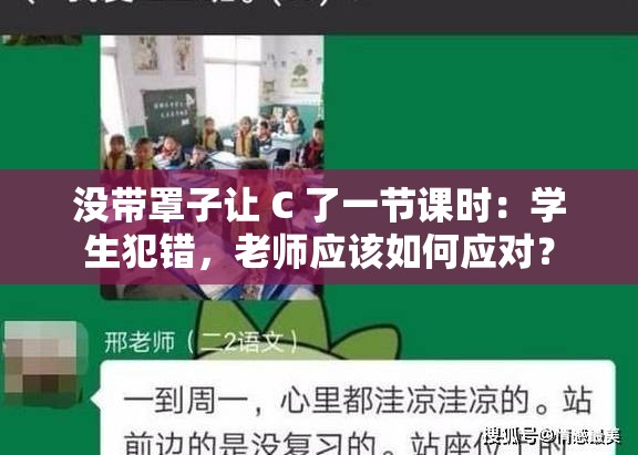 没带罩子让 C 了一节课时：学生犯错，老师应该如何应对？