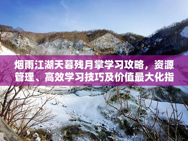 烟雨江湖天暮残月掌学习攻略，资源管理、高效学习技巧及价值最大化指南