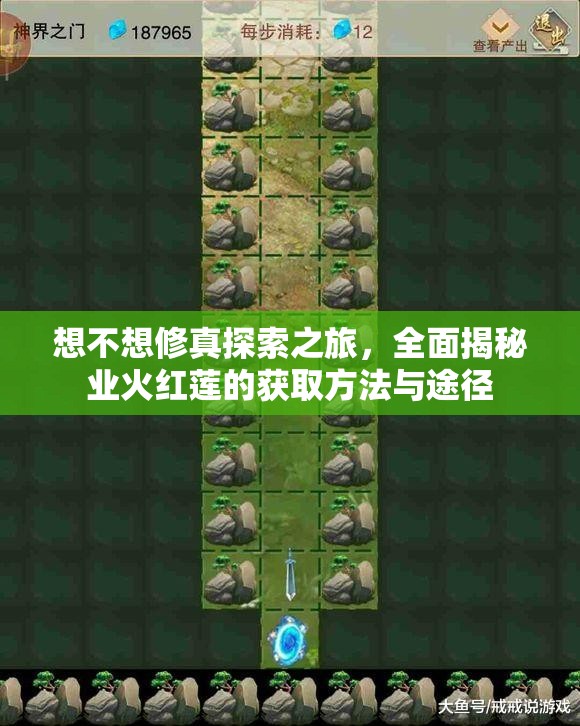 想不想修真探索之旅，全面揭秘业火红莲的获取方法与途径