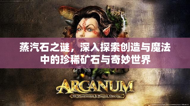 蒸汽石之谜，深入探索创造与魔法中的珍稀矿石与奇妙世界