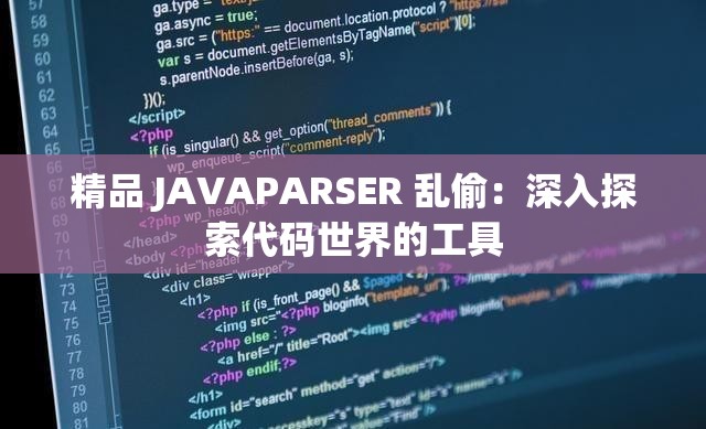 精品 JAVAPARSER 乱偷：深入探索代码世界的工具