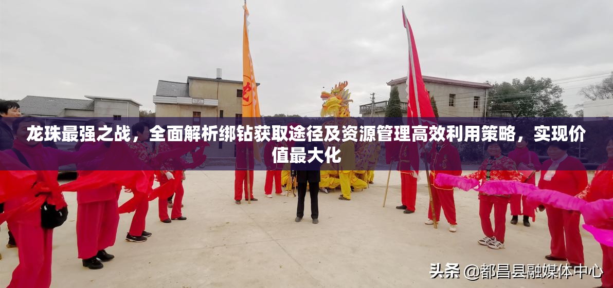 龙珠最强之战，全面解析绑钻获取途径及资源管理高效利用策略，实现价值最大化