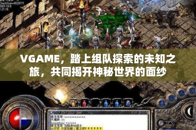 VGAME，踏上组队探索的未知之旅，共同揭开神秘世界的面纱