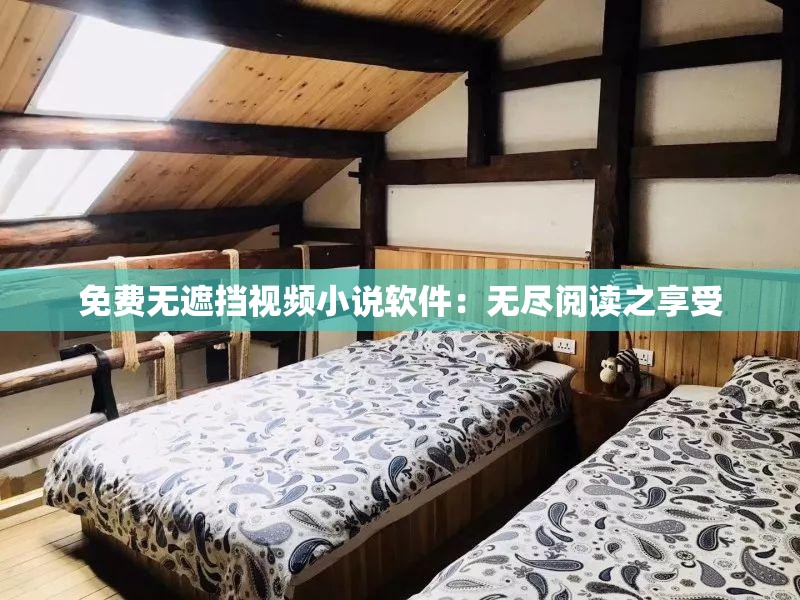 免费无遮挡视频小说软件：无尽阅读之享受