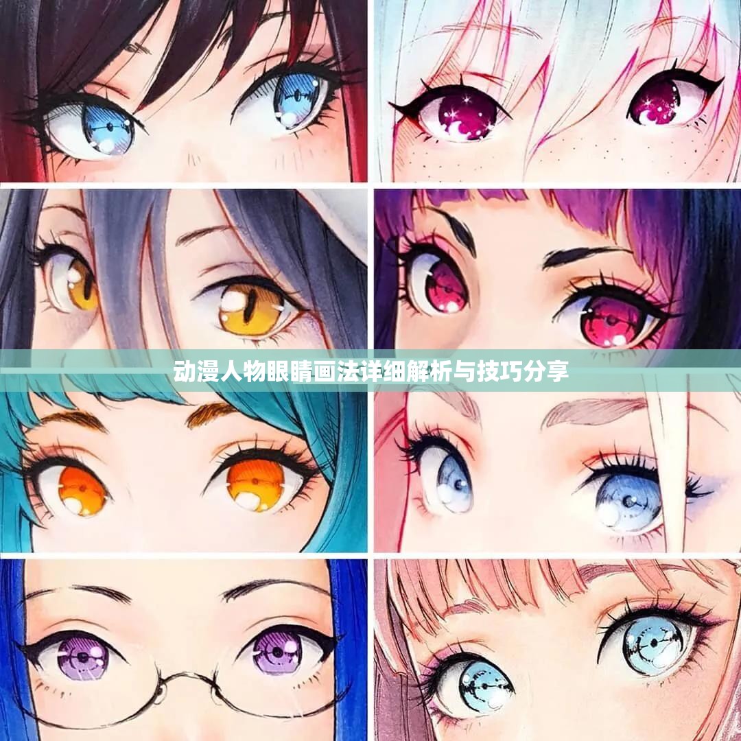 动漫人物眼睛画法详细解析与技巧分享