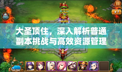 大圣顶住，深入解析普通副本挑战与高效资源管理的艺术