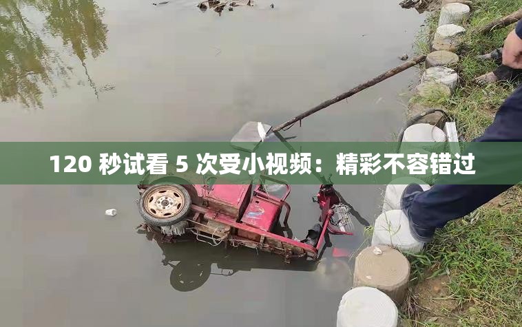 120 秒试看 5 次受小视频：精彩不容错过