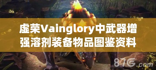 虚荣Vainglory中武器增强溶剂装备物品图鉴资料的管理重要性及高效实战利用策略