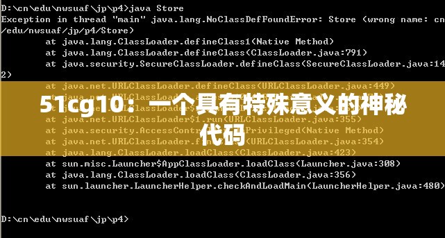 51cg10：一个具有特殊意义的神秘代码