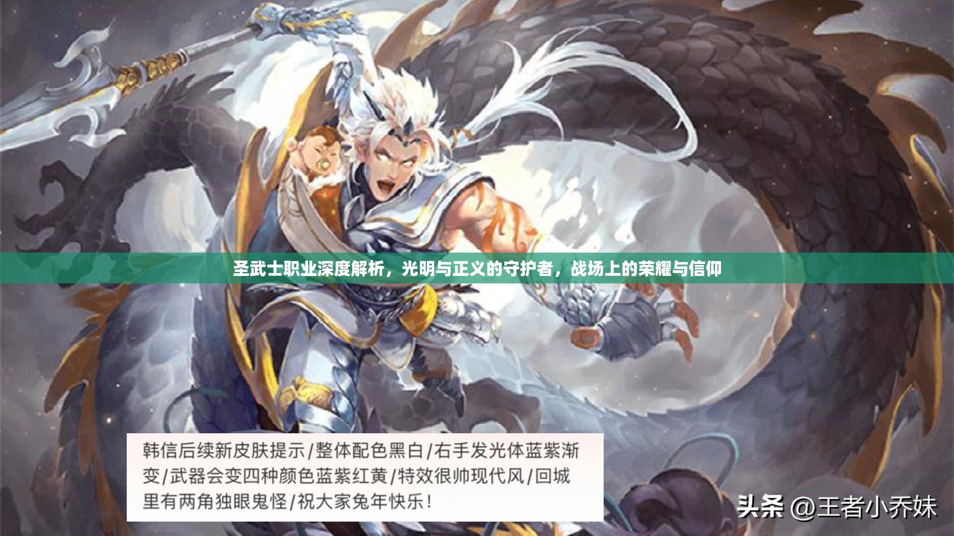 圣武士职业深度解析，光明与正义的守护者，战场上的荣耀与信仰