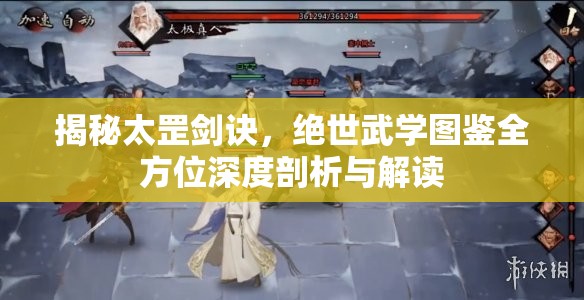 揭秘太罡剑诀，绝世武学图鉴全方位深度剖析与解读