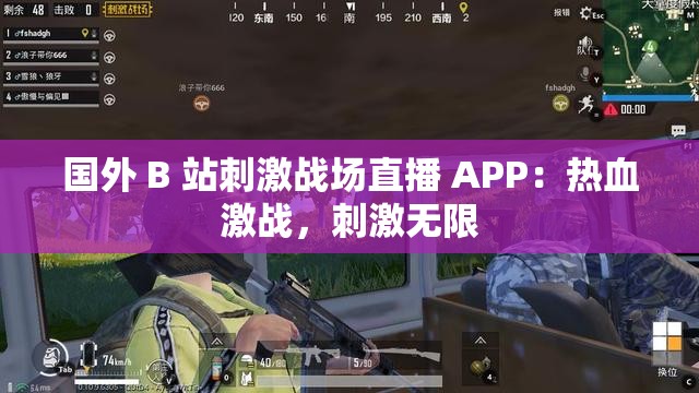 国外 B 站刺激战场直播 APP：热血激战，刺激无限