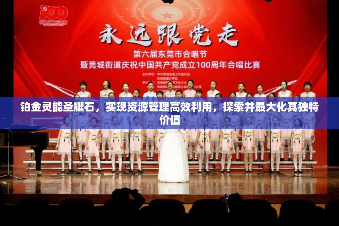 铂金灵能圣耀石，实现资源管理高效利用，探索并最大化其独特价值