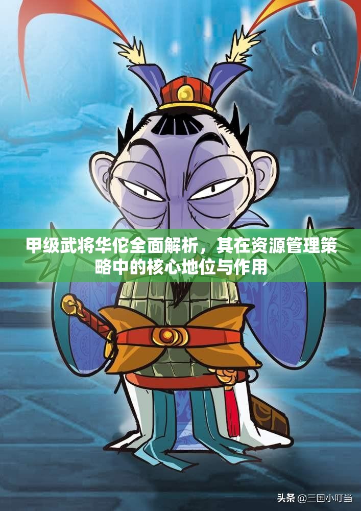 甲级武将华佗全面解析，其在资源管理策略中的核心地位与作用