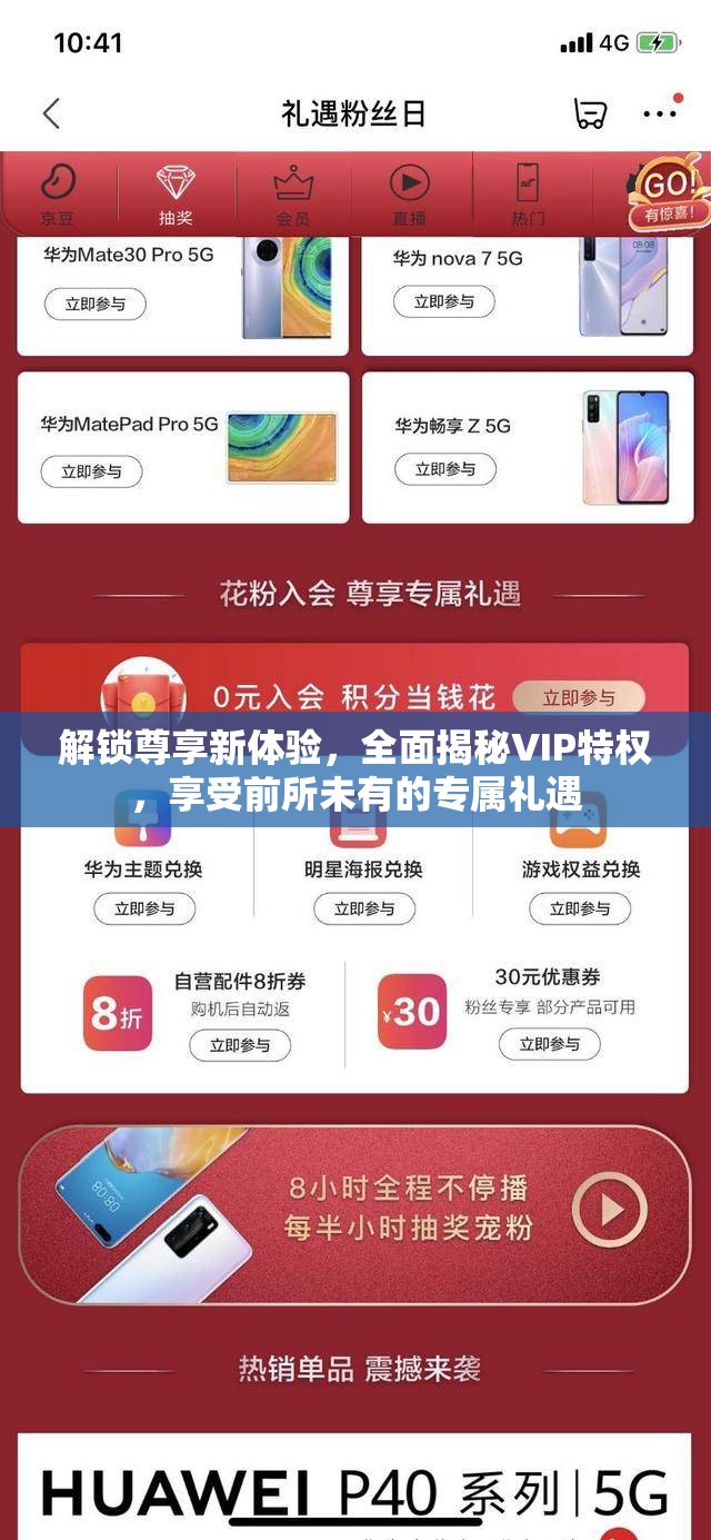 解锁尊享新体验，全面揭秘VIP特权，享受前所未有的专属礼遇