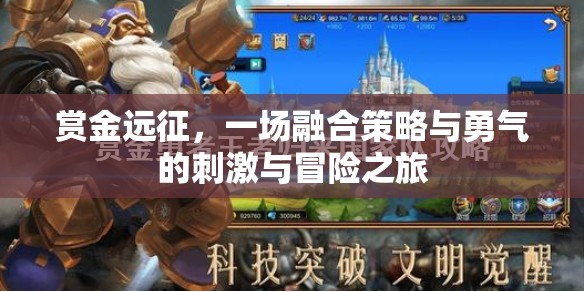 赏金远征，一场融合策略与勇气的刺激与冒险之旅