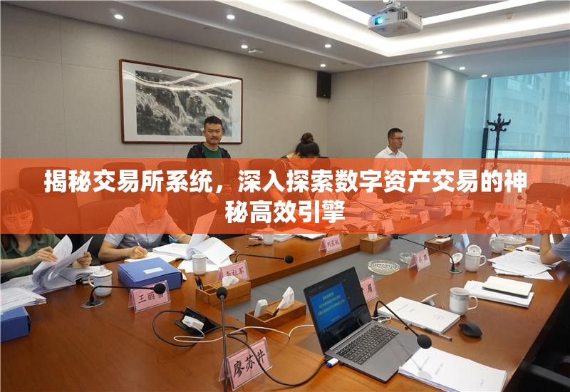 揭秘交易所系统，深入探索数字资产交易的神秘高效引擎