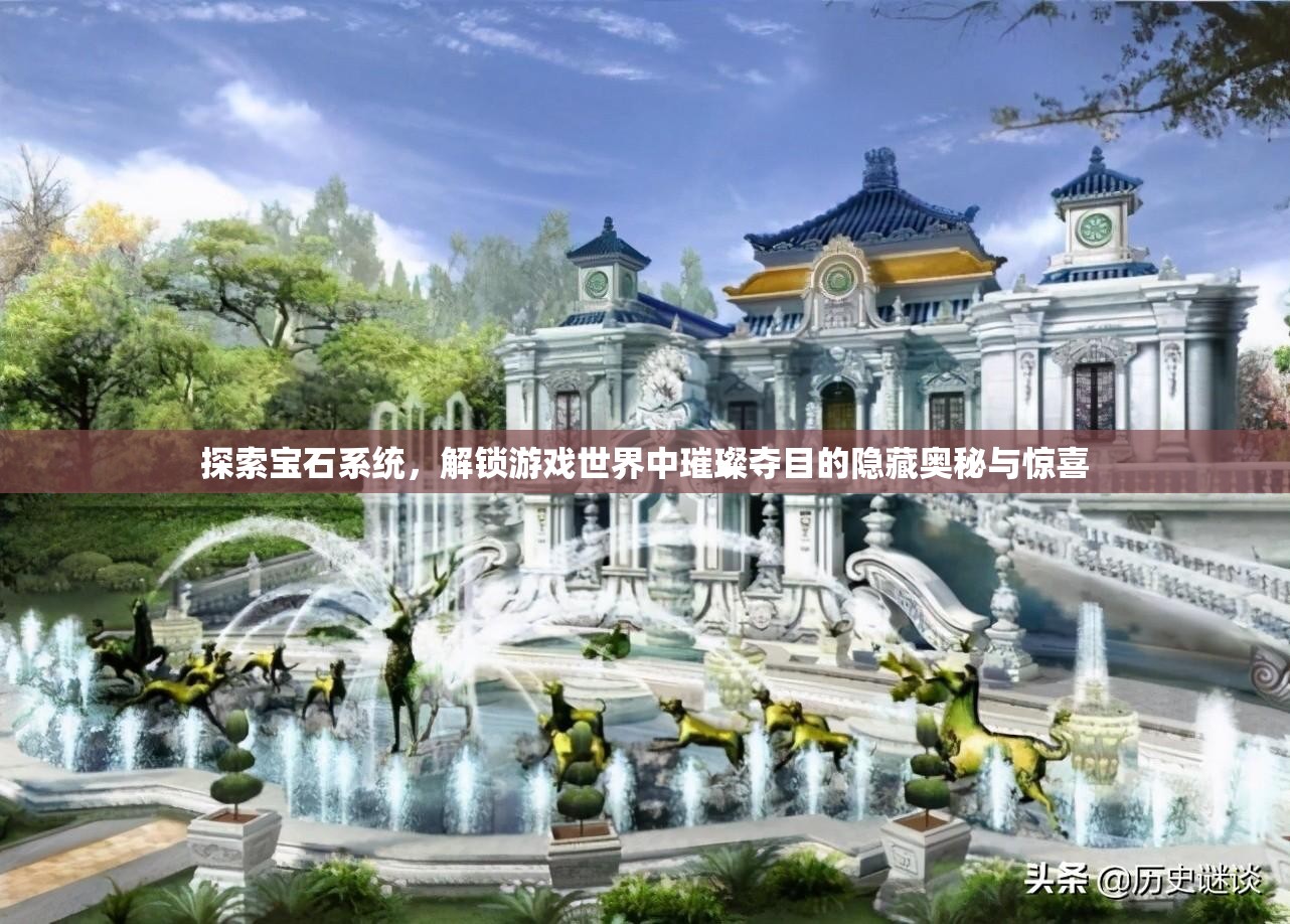 探索宝石系统，解锁游戏世界中璀璨夺目的隐藏奥秘与惊喜