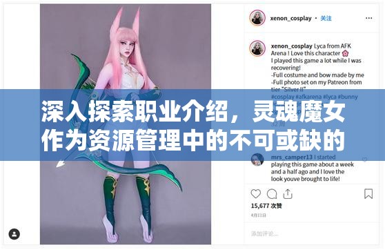 深入探索职业介绍，灵魂魔女作为资源管理中的不可或缺的核心角色