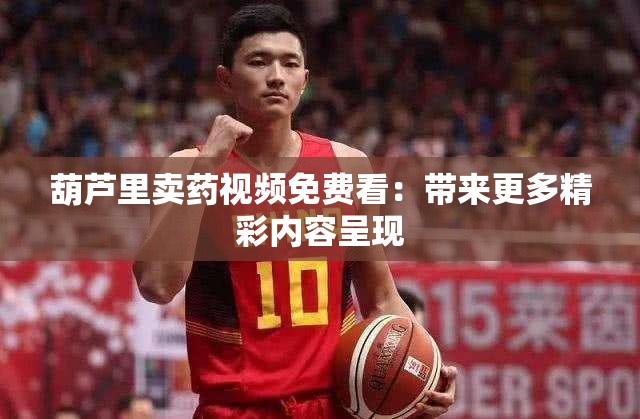 葫芦里卖药视频免费看：带来更多精彩内容呈现