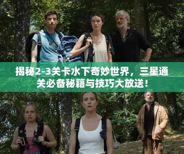 揭秘2-3关卡水下奇妙世界，三星通关必备秘籍与技巧大放送！