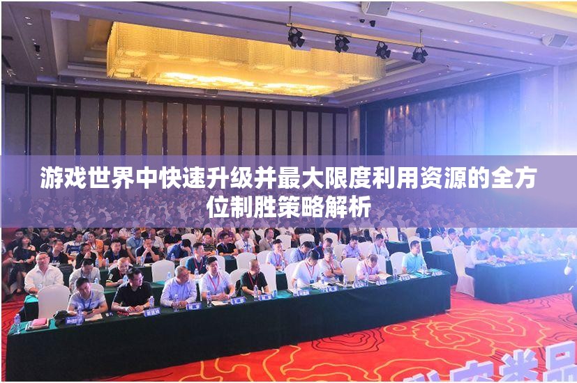 游戏世界中快速升级并最大限度利用资源的全方位制胜策略解析