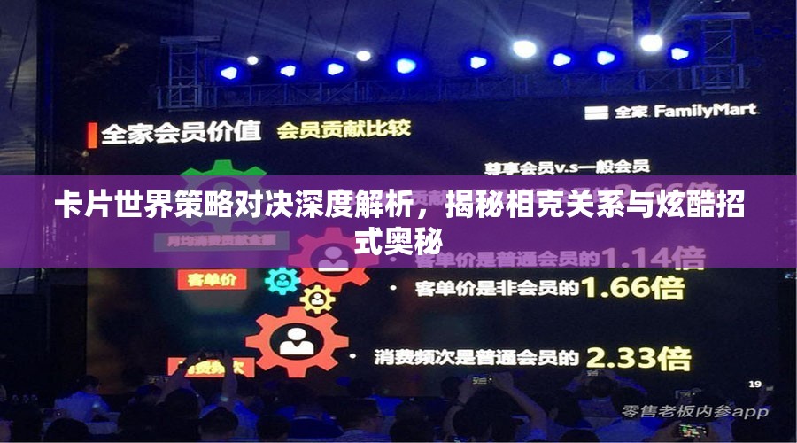 卡片世界策略对决深度解析，揭秘相克关系与炫酷招式奥秘