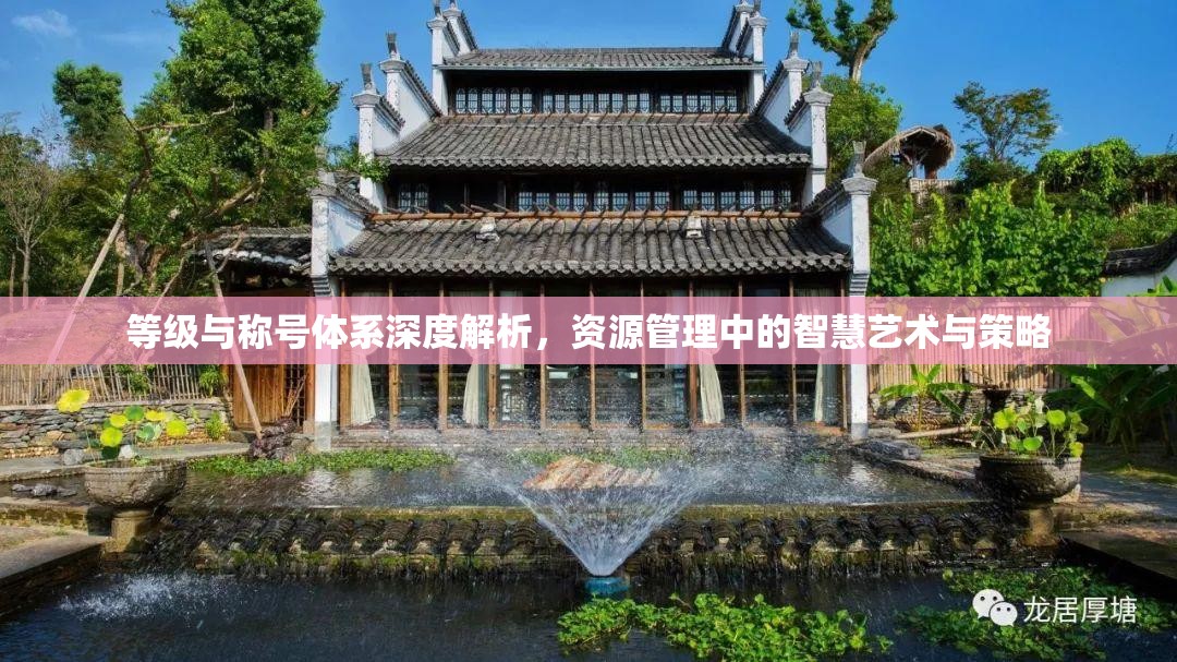 等级与称号体系深度解析，资源管理中的智慧艺术与策略