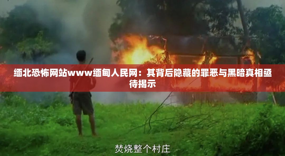 缅北恐怖网站www缅甸人民网：其背后隐藏的罪恶与黑暗真相亟待揭示