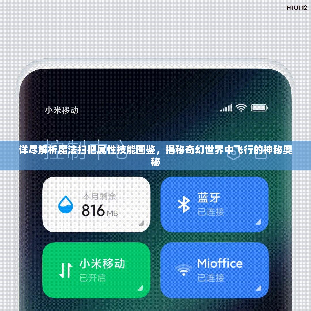 详尽解析魔法扫把属性技能图鉴，揭秘奇幻世界中飞行的神秘奥秘