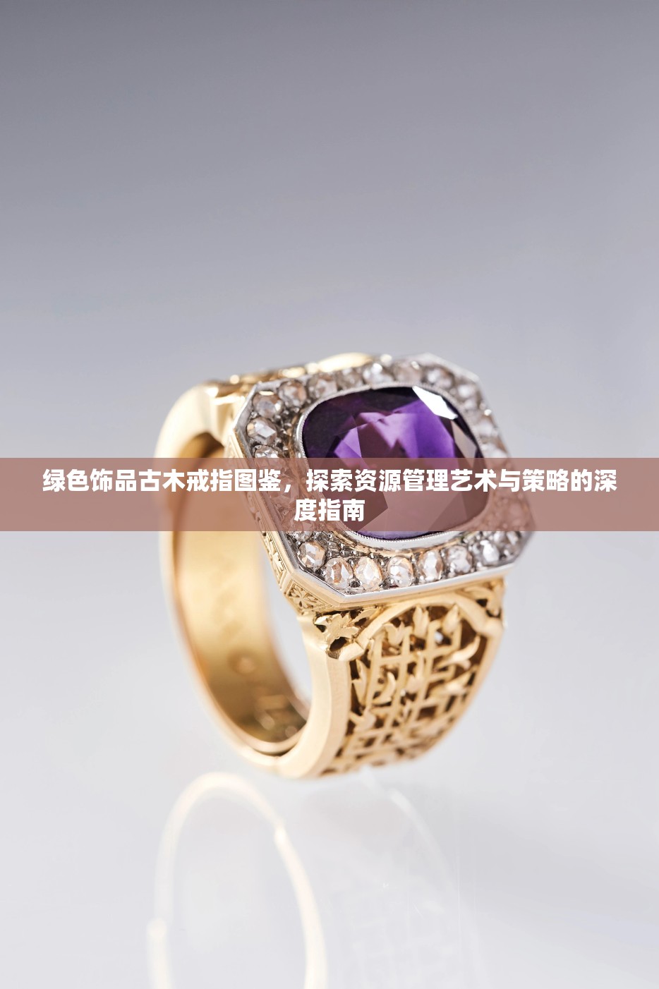 绿色饰品古木戒指图鉴，探索资源管理艺术与策略的深度指南