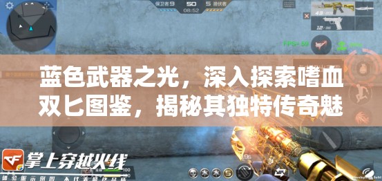 蓝色武器之光，深入探索嗜血双匕图鉴，揭秘其独特传奇魅力与故事