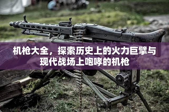 机枪大全，探索历史上的火力巨擘与现代战场上咆哮的机枪