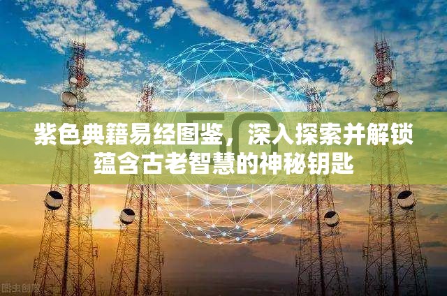 紫色典籍易经图鉴，深入探索并解锁蕴含古老智慧的神秘钥匙