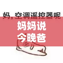 妈妈说今晚爸爸不回家：他又要加班吗
