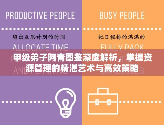 甲级弟子阿青图鉴深度解析，掌握资源管理的精湛艺术与高效策略