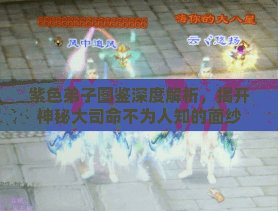 紫色弟子图鉴深度解析，揭开神秘大司命不为人知的面纱