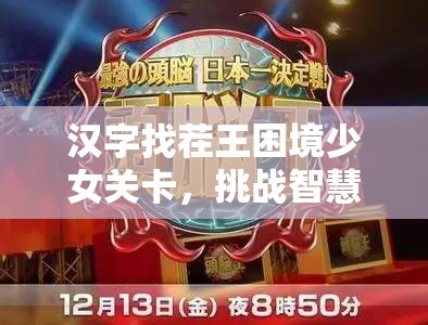 汉字找茬王困境少女关卡，挑战智慧与创意极限的解谜盛宴来袭