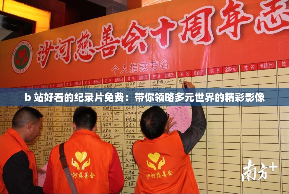 b 站好看的纪录片免费：带你领略多元世界的精彩影像