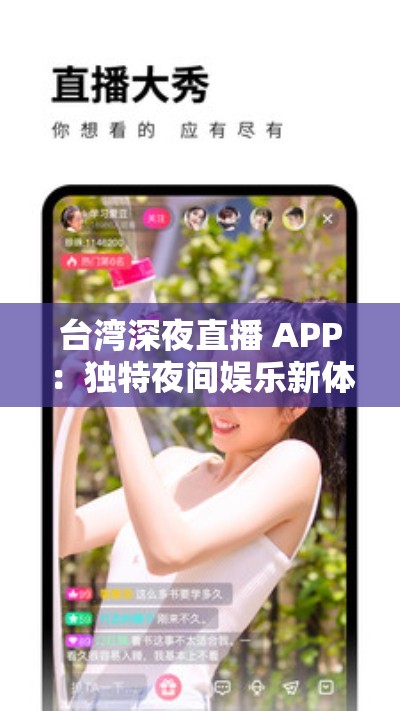 台湾深夜直播 APP：独特夜间娱乐新体验