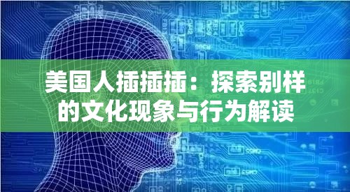 美国人插插插：探索别样的文化现象与行为解读