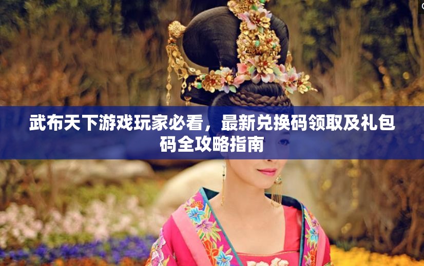武布天下游戏玩家必看，最新兑换码领取及礼包码全攻略指南