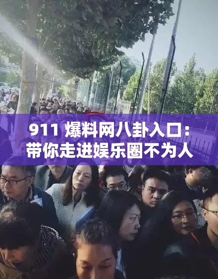 911 爆料网八卦入口：带你走进娱乐圈不为人知的精彩世界
