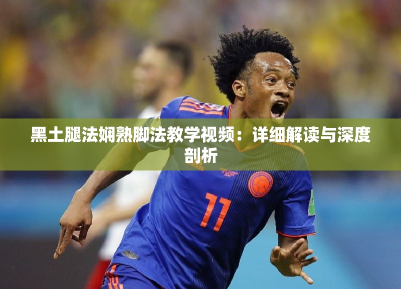 黑土腿法娴熟脚法教学视频：详细解读与深度剖析