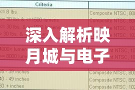 深入解析映月城与电子姬，快乐值的隐藏奥秘及其清零机制探秘